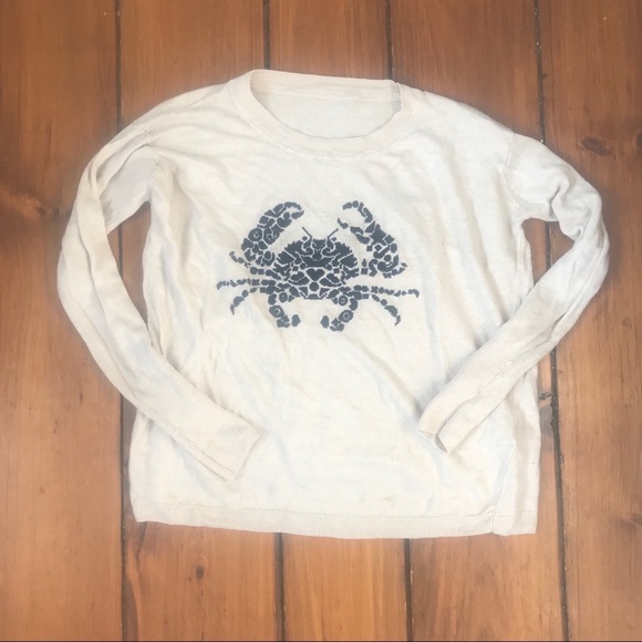 Crab Sweater | Ivory main image 1